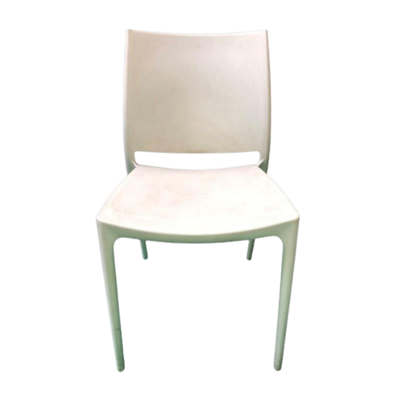 White Plastic Chair