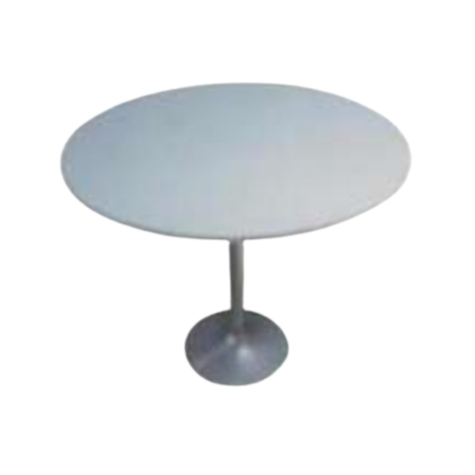 Round Conference White Round Table