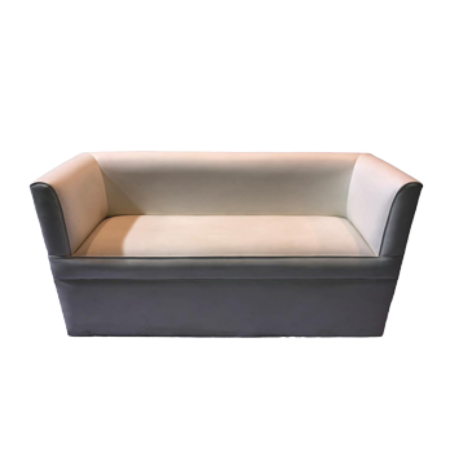 Sofa 3 seater White Leatherette