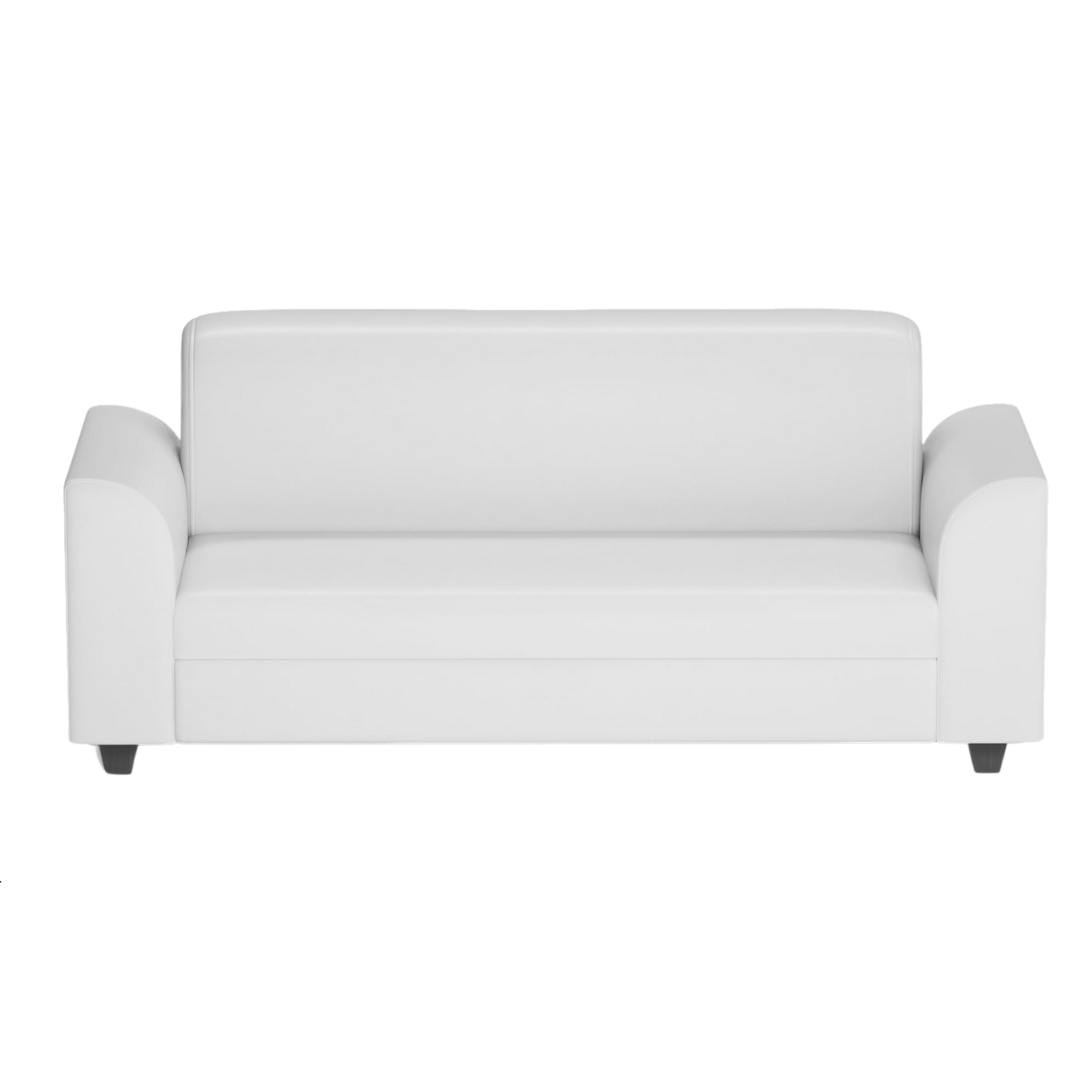 Sofa 2 seater White Leatherette