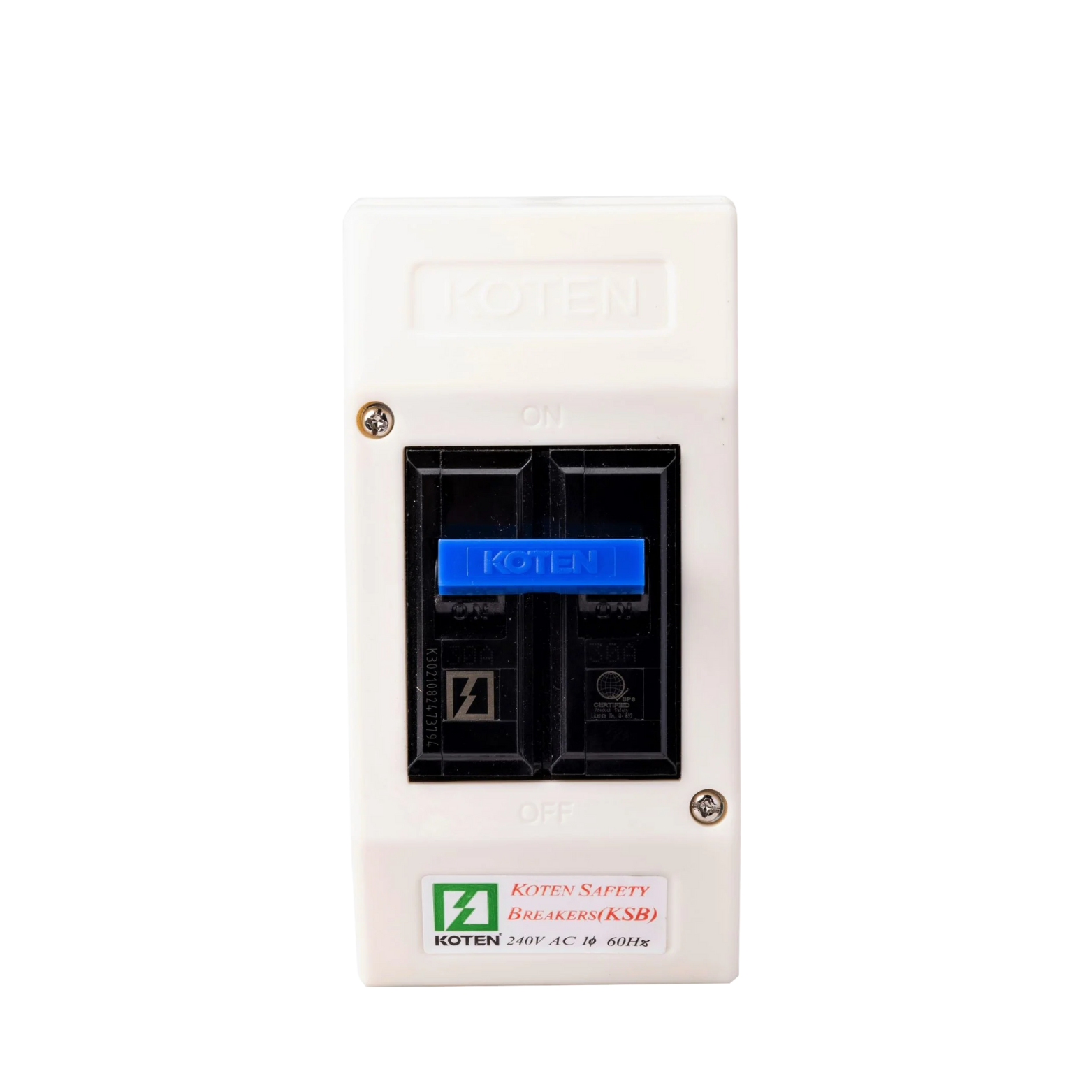 60 Amps V 60 Hz Breaker 3P